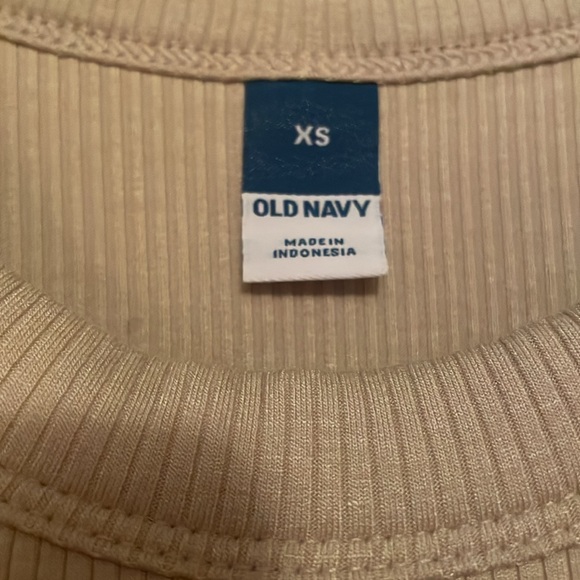 BNWT Old Navy T-back, tank, maxi dress size XS in khaki color with pockets - Picture 11 of 12